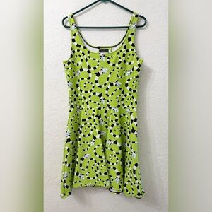 Spooky Cat - Beetlejuice Sandworm Skater Dress - L
